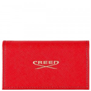 Creed Universal Leather Sample Wallet - Red